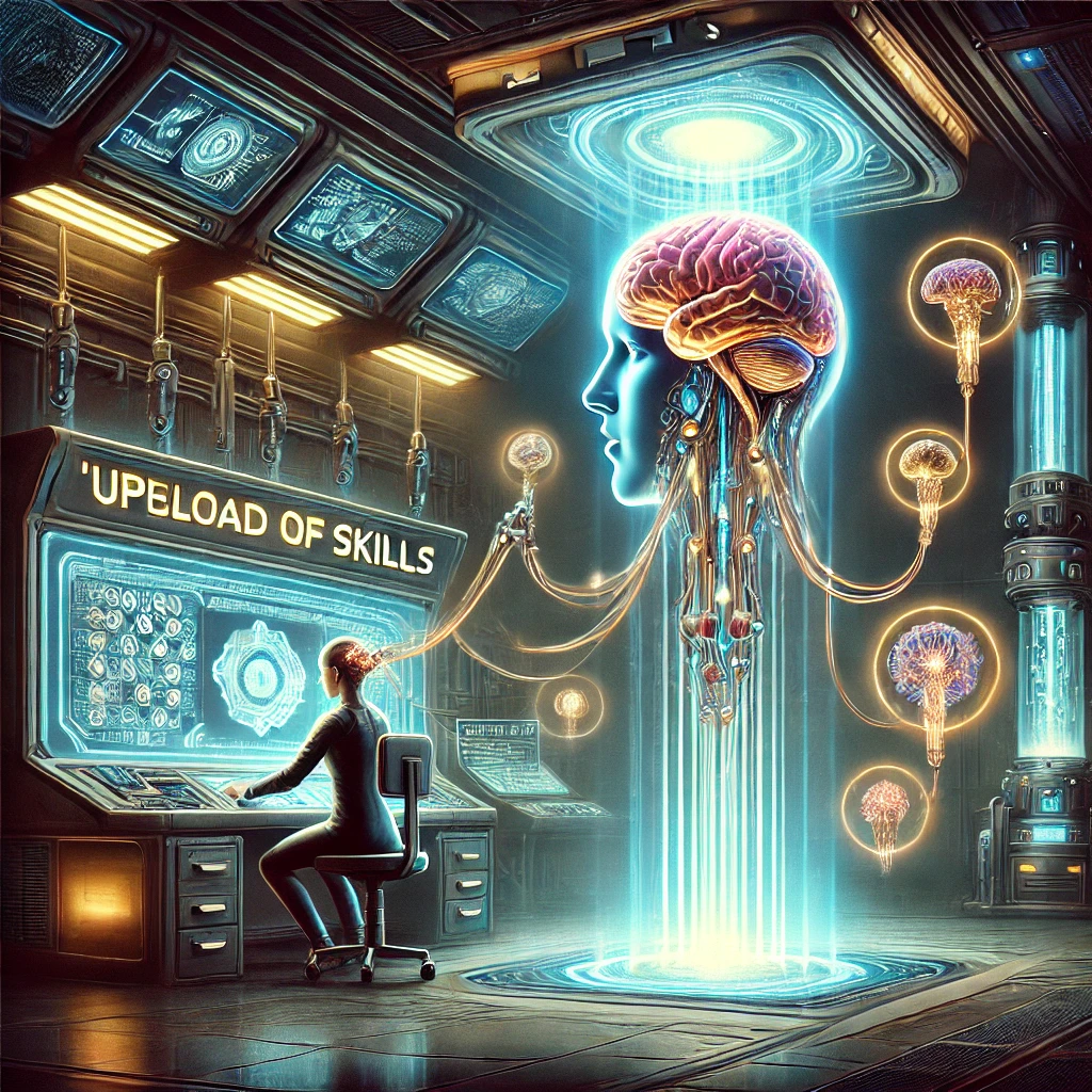 Upload de Habilidades "estilo Matrix" ao Cérebro Humano - Metaverso